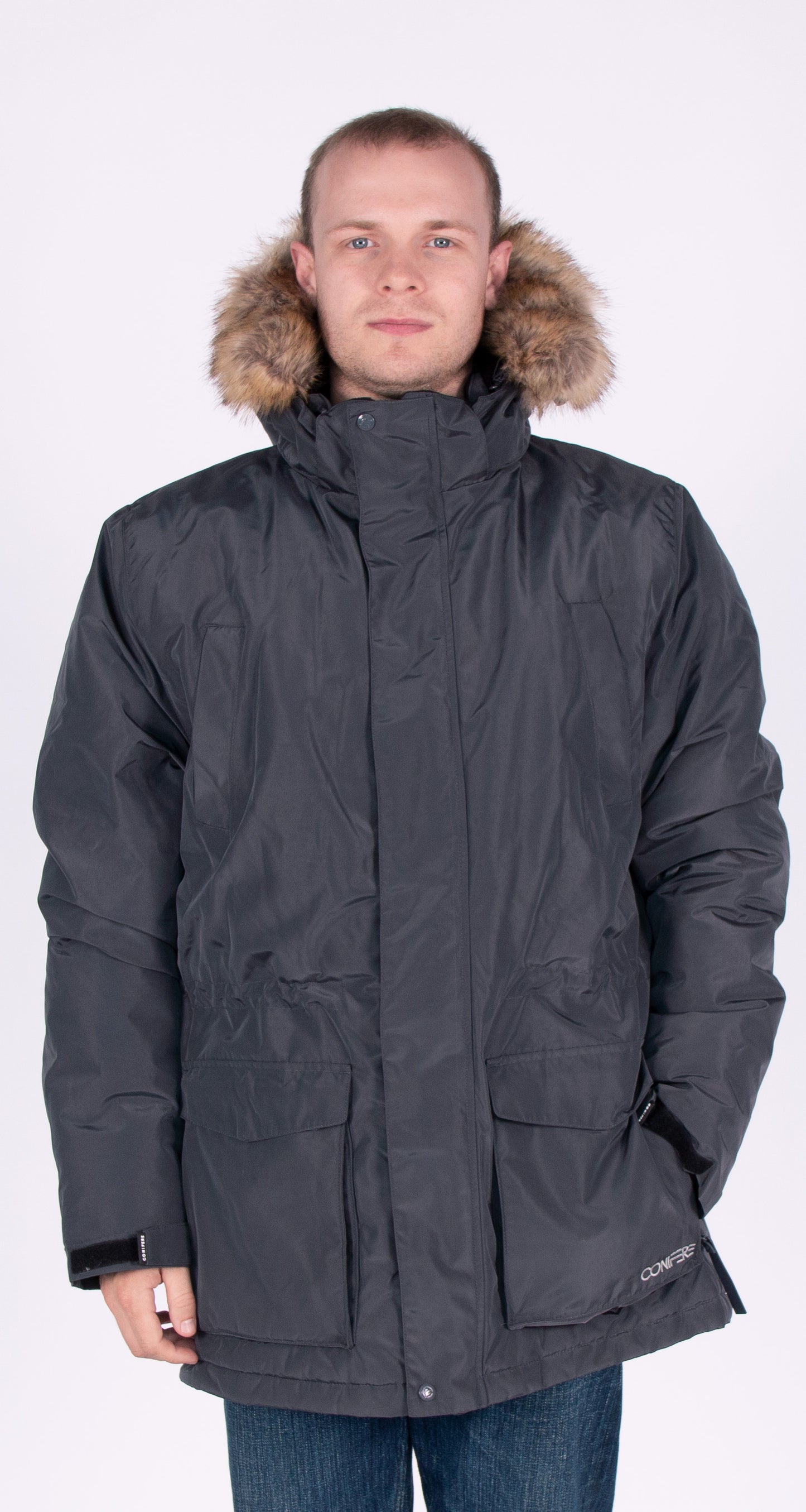 GRINDUS - Men's Grey Parka